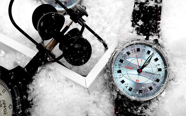 Raketa Polar Antarctica Watch Mens Rare Day & Night Movement 24 Hours Gift  Mens